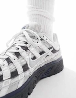 Nike P-6000 Premium Trainer In Dust And Metallic For Men Grey -Nike Sales Store 207050502 4