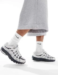 Nike P-6000 Premium Trainer In Dust And Metallic For Men Grey -Nike Sales Store 207050502 5