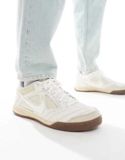 Nike Gato Trainers In Khaki And White For Men 13 Nike Gato Trainers In Khaki And White For Men -Nike Sales Store 207050624 1 khaki 1