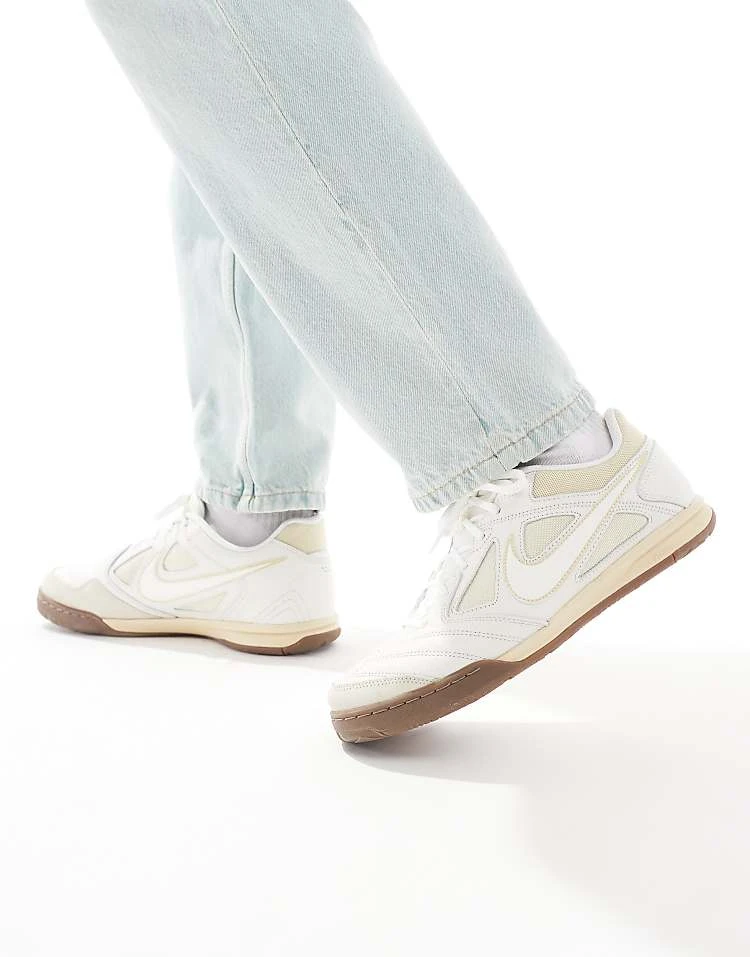 Nike Gato Trainers In Khaki And White For Men 5 Nike Gato Trainers In Khaki And White For Men - Image 3