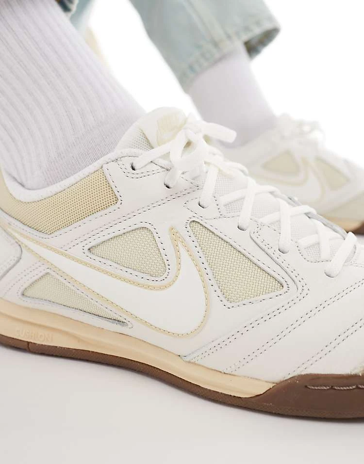 Nike Gato Trainers In Khaki And White For Men 6 Nike Gato Trainers In Khaki And White For Men - Image 4