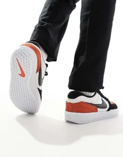 Nike SB Force Trainers In White And Clay - WHITE For Men -Nike Sales Store 207050688 3