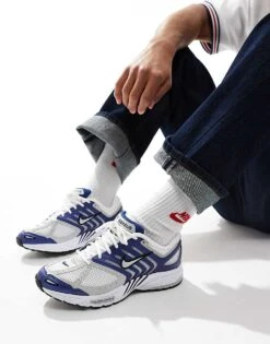 Nike Pegasus 2005 Trainers In White And Navy For Men -Nike Sales Store 207050734 1 white 1