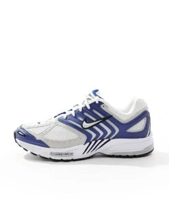 Nike Pegasus 2005 Trainers In White And Navy For Men -Nike Sales Store 207050734 2