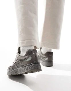 Nike P-6000 Trainer In Grey And Metallic Silver For Men Dark Grey -Nike Sales Store 207050891 5