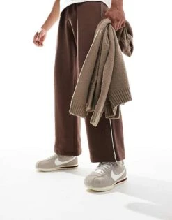 Nike Cortez Trainers In Beige And White For Men Ivory -Nike Sales Store 207050972 3