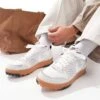 Nike C1ty Trainers In Grey And Gum Brown For Men -Nike Sales Store 207051015 1 grey