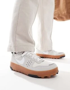 Nike C1ty Trainers In Grey And Gum Brown For Men -Nike Sales Store 207051015 3