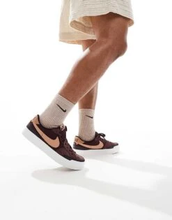 Nike SB Zoom Pogo Plus In Burgundy For Men