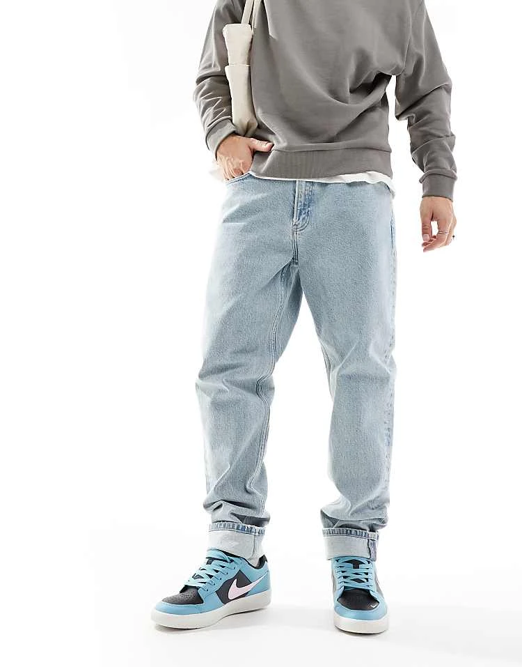 Nike SB Force Premium Trainers In Teal And Grey For Men Mid Blue 6 Nike SB Force Premium Trainers In Teal And Grey For Men Mid Blue - Image 4