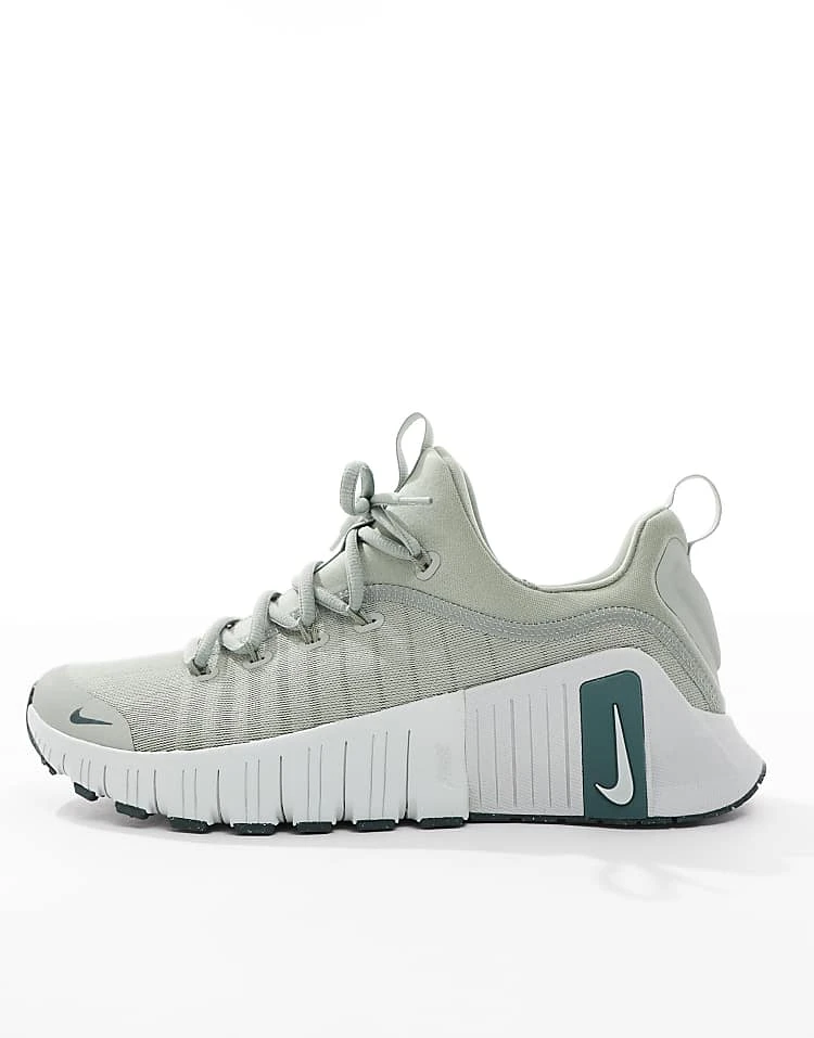 Nike Training Free Metcon 6 Trainers In Green For Men Stone 4 Nike Training Free Metcon 6 Trainers In Green For Men Stone - Image 2