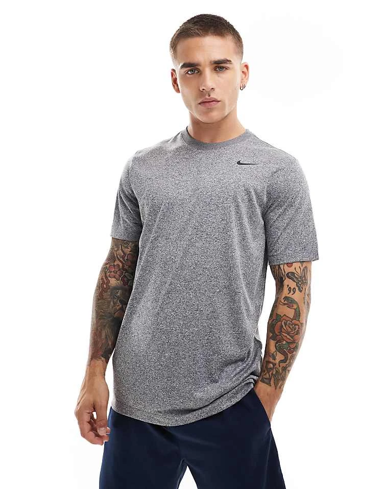 Nike Training Legend Dri-FIT T-shrit In Dark Grey For Men Charcoal 7 Nike Training Legend Dri-FIT T-shrit In Dark Grey For Men Charcoal - Image 5