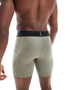 Nike Training Nike Pro Training Dri-FIT Shorts In Khaki For Men Green -Nike Sales Store 207051210 5