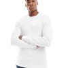 Nike Training Dri-FIT Long Sleeve Top In White For Men -Nike Sales Store 207051242 1 white