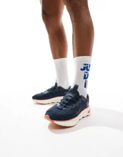 Nike Training Motiva Trainers In Navy And Orange For Men -Nike Sales Store 207051254 3