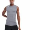 Nike Training Dri-FIT Muscle Fit Vest In Grey For Men -Nike Sales Store 207051276 1 grey