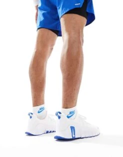 Nike Training Free Metcon 6 Trainers In White And Blue For Men 11 Nike Training Free Metcon 6 Trainers In White And Blue For Men -Nike Sales Store 207051305 4