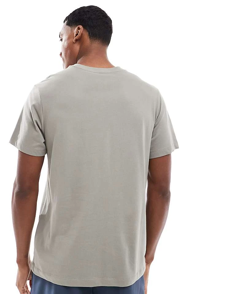 Nike Training Dri-FIT T-shirt In Khaki For Men 6 Nike Training Dri-FIT T-shirt In Khaki For Men - Image 4