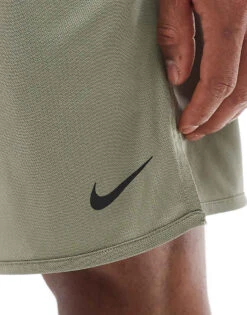 Nike Training Totality Dri-FIT Knit 7inch Shorts In Khaki For Men -Nike Sales Store 207051335 3