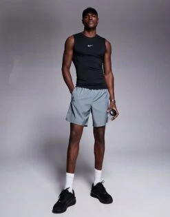 Nike Training Dri-FIT Muscle Fit Vest In Black For Men -Nike Sales Store 207051351 2