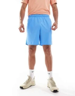 Nike Training Totality Dri-FIT Knit 7inch Shorts In Blue For Men Light Blue -Nike Sales Store 207051354 2