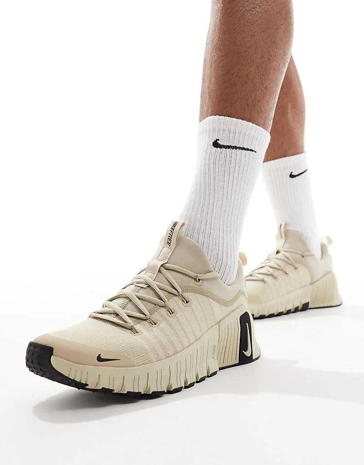 Nike Training Free Metcon 6 Trainers In Beige For Men Brown 3 Nike Training Free Metcon 6 Trainers In Beige For Men Brown