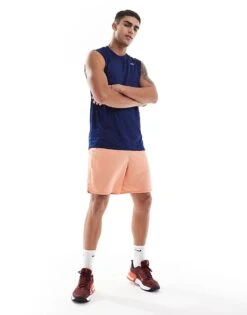 Nike Training Dri-FIT Sleeveless T-shirt In Navy For Men -Nike Sales Store 207051395 4