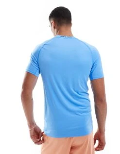 Nike Training Nike Pro Training Dri-FIT Muscle Fit T-shirt In Blue For Men Mid Blue -Nike Sales Store 207051400 3