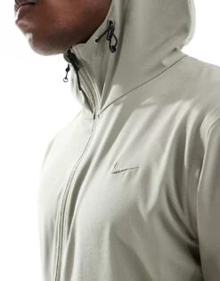 Nike Training Dri-FIT Jacket In Light Khaki For Men -Nike Sales Store 207051428 4