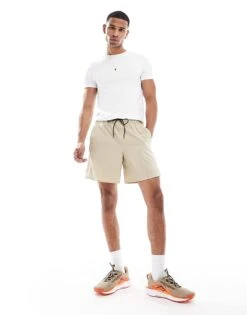 Nike Training Totality Dri-FIT Woven 7inch Shorts In Light Khaki For Men -Nike Sales Store 207051440 1 khaki 1