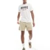 Nike Training Totality Dri-FIT Knit 7inch Shorts In Light Khaki For Men Beige -Nike Sales Store 207051455 1 beige