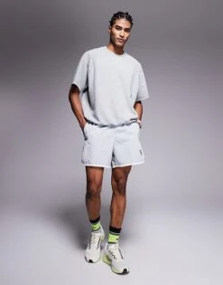 Nike Training Heritage Woven Shorts In Grey For Men