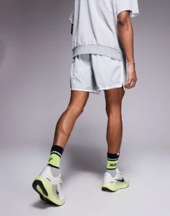 Nike Training Heritage Woven Shorts In Grey For Men -Nike Sales Store 207051465 3