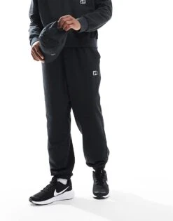Nike Training Heritage Fleece Joggers In Black For Men -Nike Sales Store 207051487 5