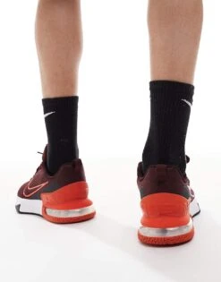 Nike Training Air Max Alpha 6 Trainers In Red For Men Grey -Nike Sales Store 207051535 5