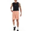 Nike Training Totality Dri-FIT Knit 7inch Shorts In Apricot For Men Peach -Nike Sales Store 207051543 1 peach