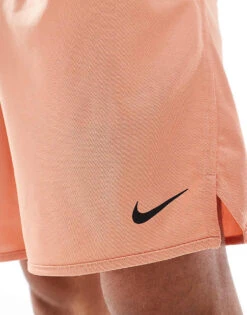 Nike Training Totality Dri-FIT Knit 7inch Shorts In Apricot For Men Peach -Nike Sales Store 207051543 4