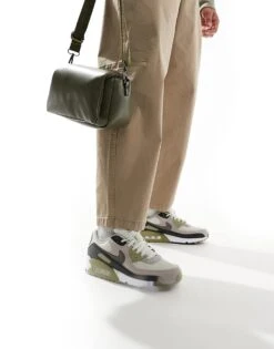 Nike Air Max 90 Trainers In Olive And Grey - MGREEN For Men Mid Green 9 Nike Air Max 90 Trainers In Olive And Grey - MGREEN For Men Mid Green -Nike Sales Store 207051603 2