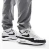 Nike Air Max 1 Trainer In White And Black Platinum For Men 1 Nike Air Max 1 Trainer In White And Black Platinum For Men -Nike Sales Store 207051604 1 white