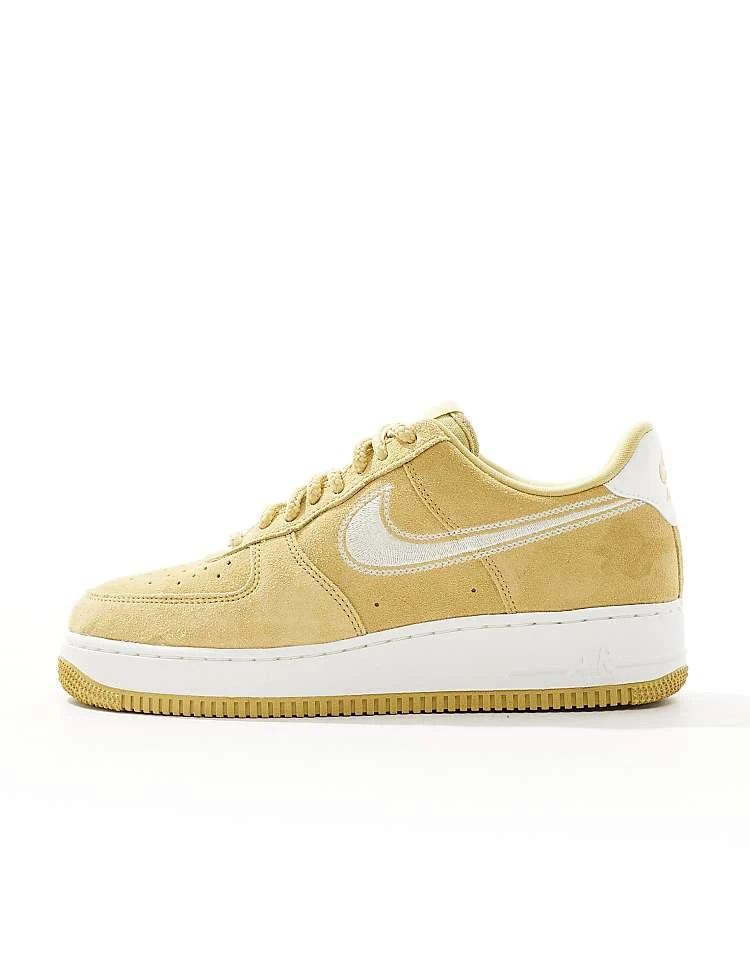 Nike Air Force 1 Trainers In Beige For Men Cream 4 Nike Air Force 1 Trainers In Beige For Men Cream - Image 2