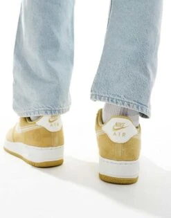 Nike Air Force 1 Trainers In Beige For Men Cream 10 Nike Air Force 1 Trainers In Beige For Men Cream -Nike Sales Store 207051633 3