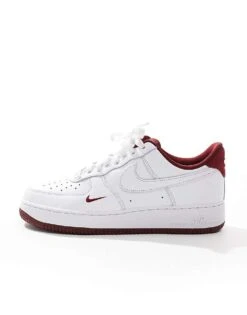 Nike Air Force 1 Trainers In Red For Men -Nike Sales Store 207051697 2