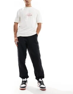 Nike Club Woven Cargo Trousers In Black For Men -Nike Sales Store 207053627 4