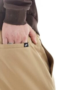 Nike Club Woven Tapered Trouser In Beige For Men -Nike Sales Store 207053650 5