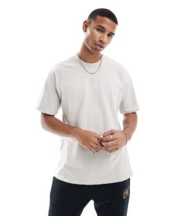 Nike Premium Essentials Short Sleeve T-shirt In Beige For Men