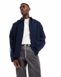 Nike Club Oxford Shirt In Navy For Men -Nike Sales Store 207053762 1 navy 1