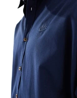 Nike Club Oxford Shirt In Navy For Men -Nike Sales Store 207053762 3