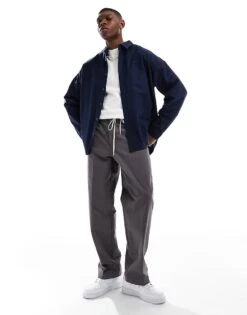 Nike Club Oxford Shirt In Navy For Men -Nike Sales Store 207053762 4