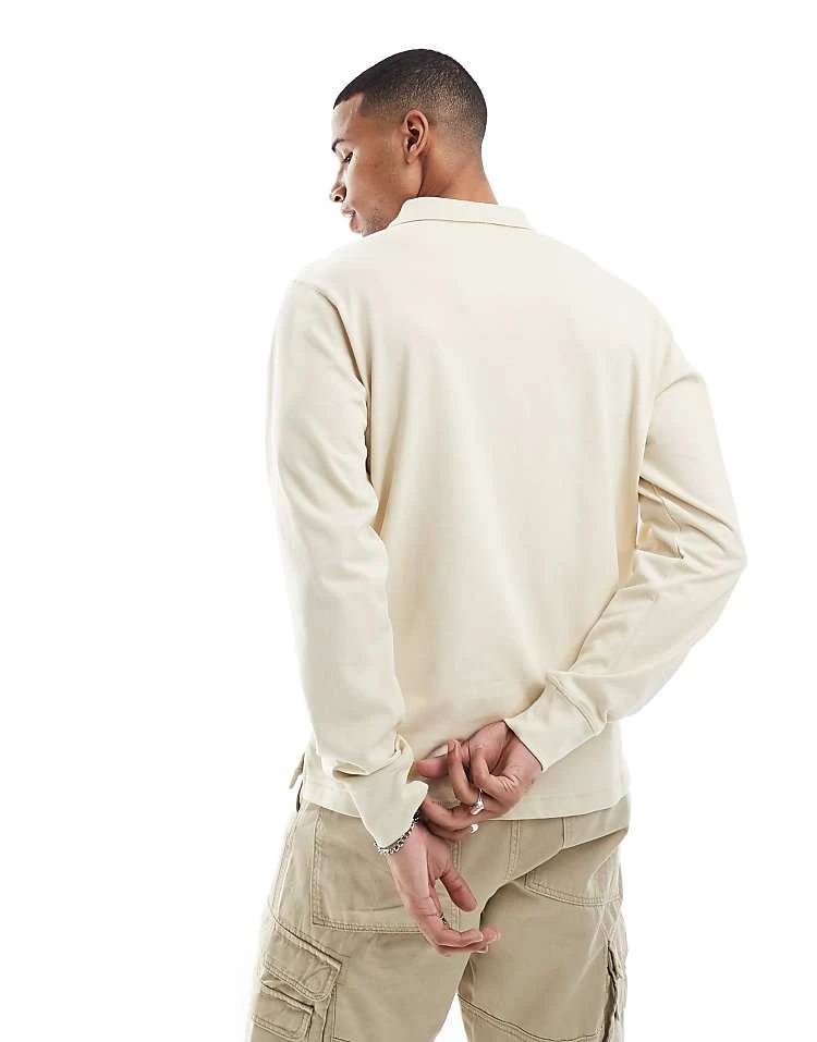 Nike Club Polo Shirt In Khaki For Men 6 Nike Club Polo Shirt In Khaki For Men - Image 4