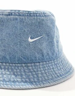 Nike Bucket Hat In Blue For Men Mid Blue -Nike Sales Store 207053775 3
